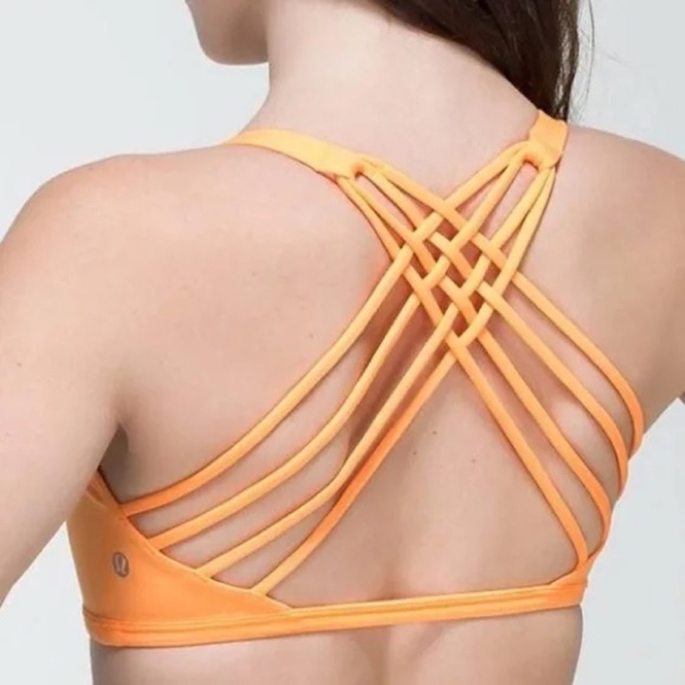 Lululemon Free To Be Wild Bra - Creamsicle